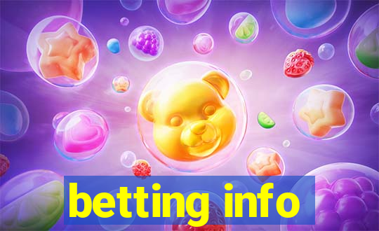 betting info