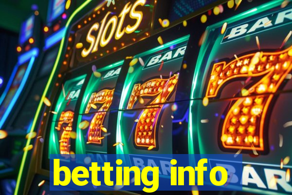 betting info