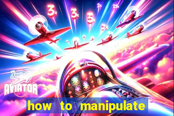 how to manipulate a slot machine