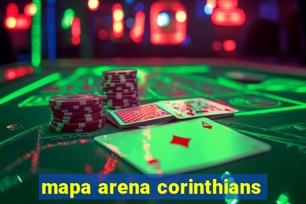 mapa arena corinthians