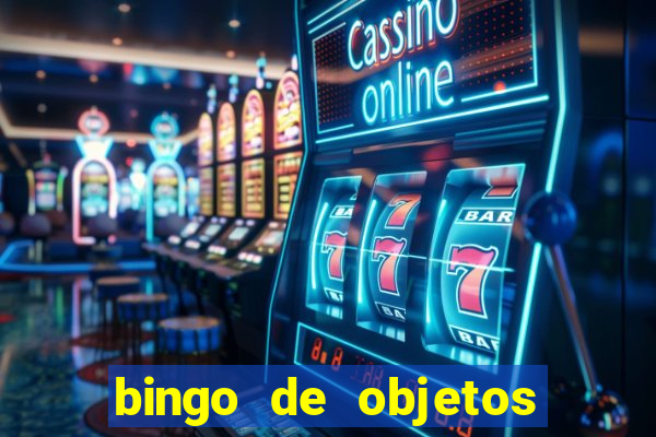 bingo de objetos para imprimir