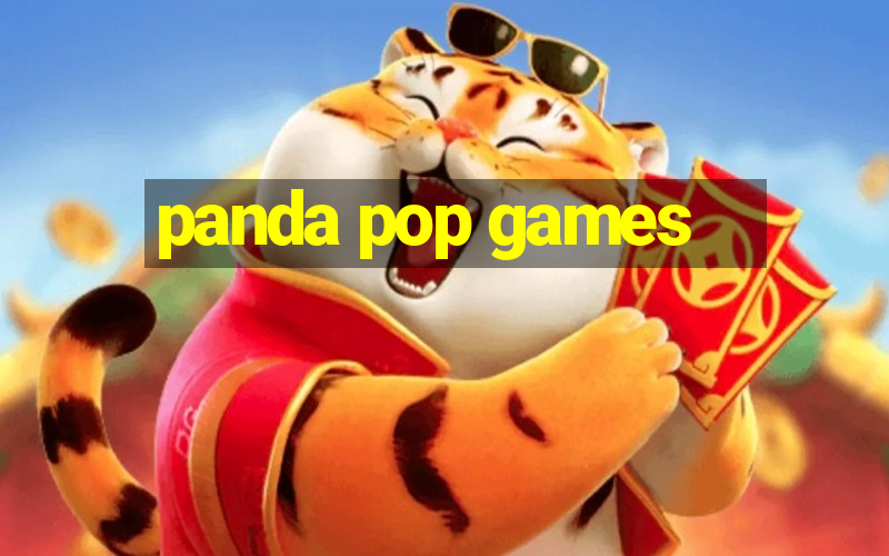 panda pop games