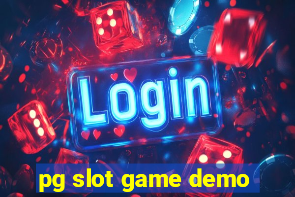 pg slot game demo