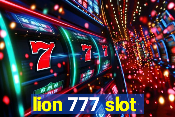 lion 777 slot