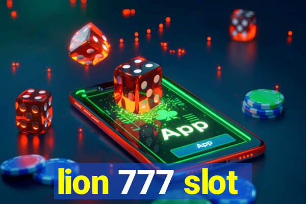 lion 777 slot