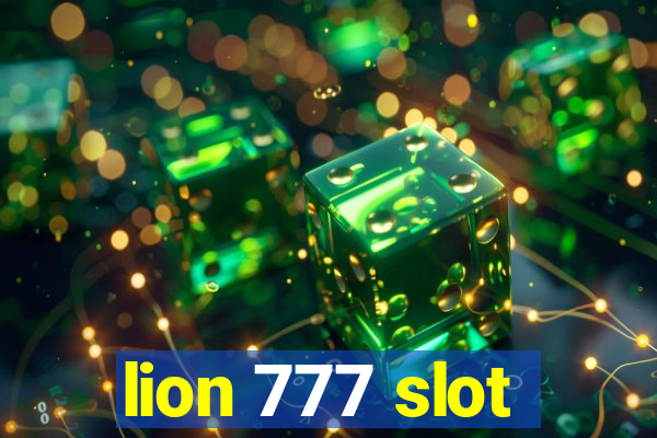 lion 777 slot