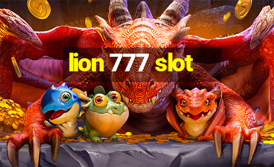 lion 777 slot