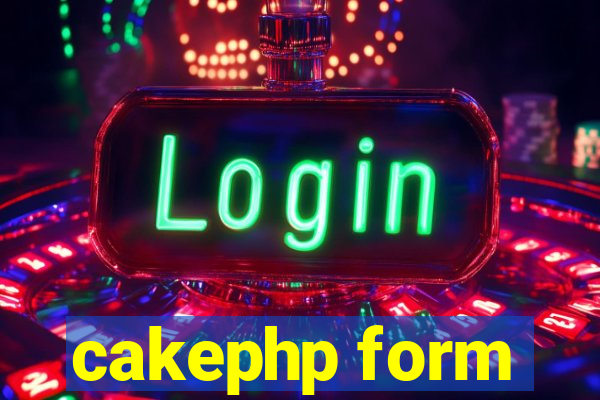 cakephp form