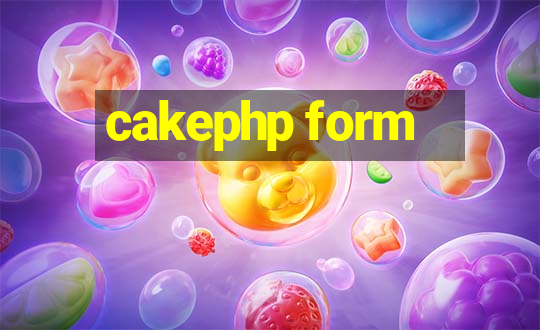 cakephp form