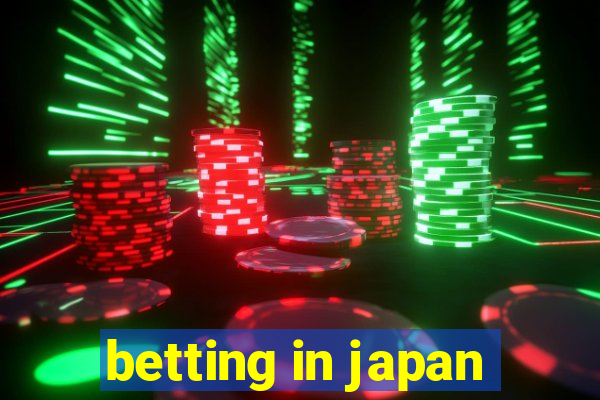 betting in japan