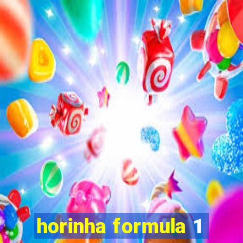 horinha formula 1