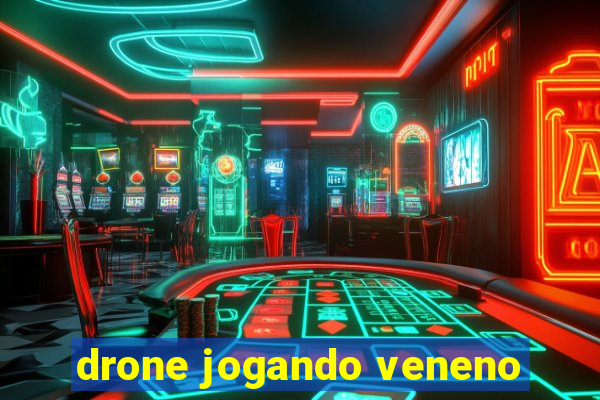 drone jogando veneno