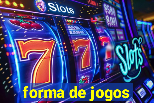 forma de jogos