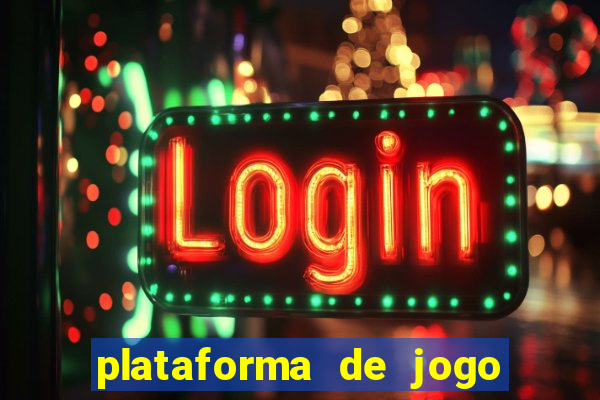 plataforma de jogo nova pagando