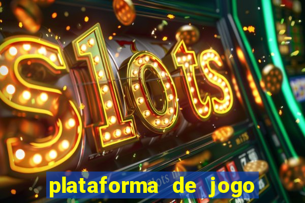 plataforma de jogo nova pagando