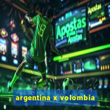 argentina x volombia