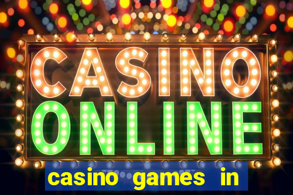 casino games in las vegas