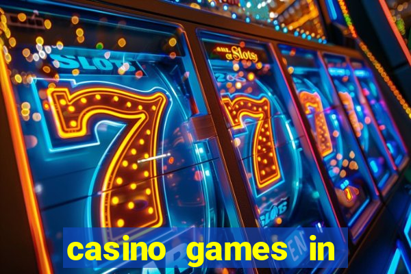 casino games in las vegas