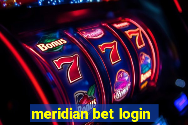 meridian bet login