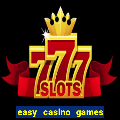 easy casino games to win money