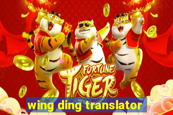 wing ding translator