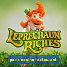 paris casino restaurant