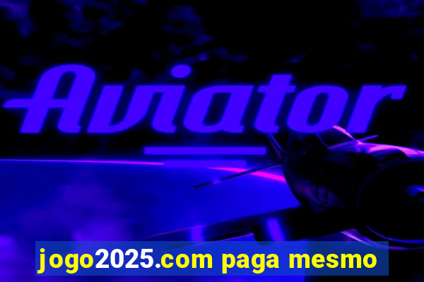 jogo2025.com paga mesmo