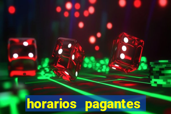 horarios pagantes pg slots