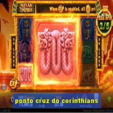 ponto cruz do corinthians