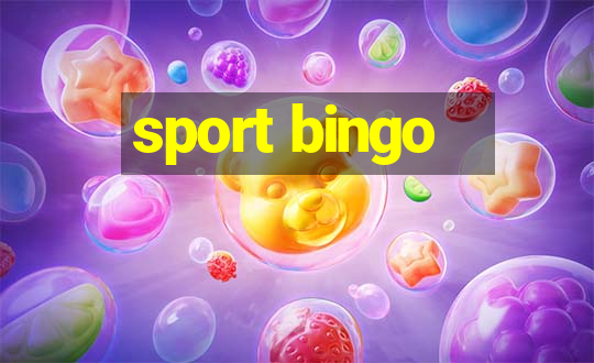 sport bingo