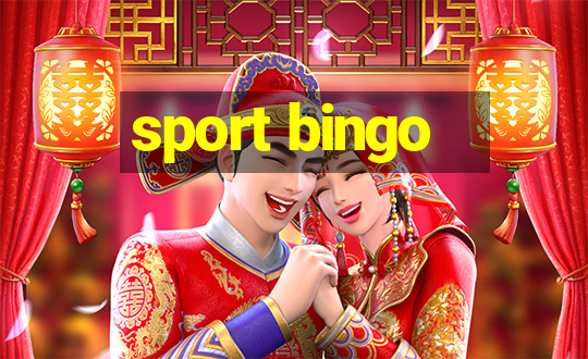 sport bingo