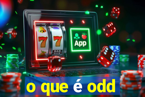 o que é odd