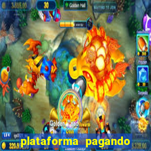 plataforma pagando fortune tiger