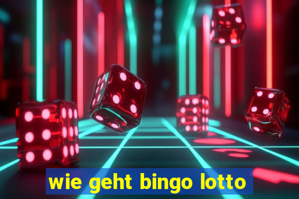 wie geht bingo lotto