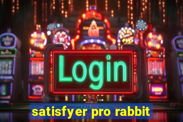 satisfyer pro rabbit