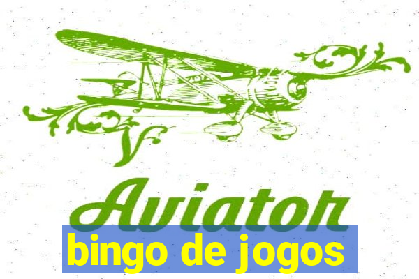 bingo de jogos