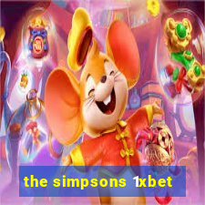 the simpsons 1xbet