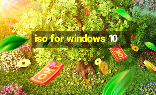 iso for windows 10