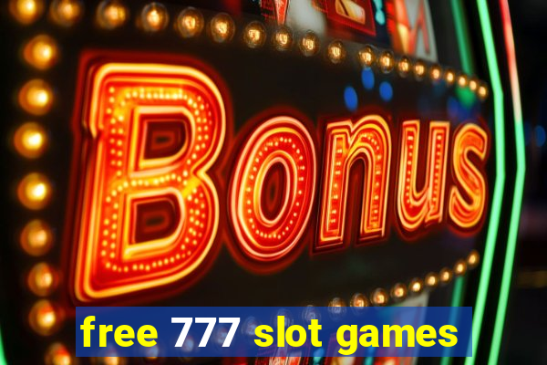 free 777 slot games