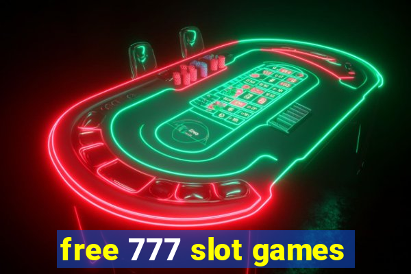 free 777 slot games