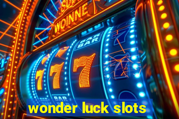 wonder luck slots