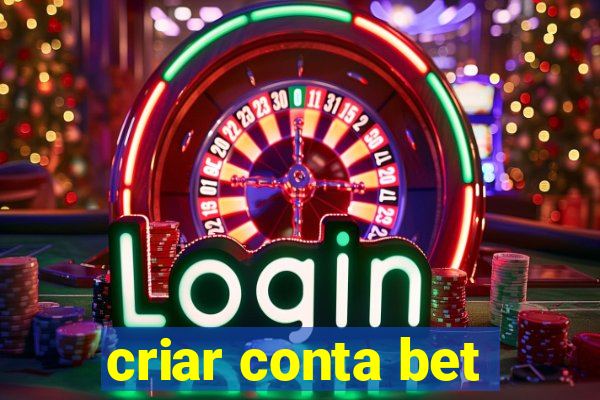 criar conta bet