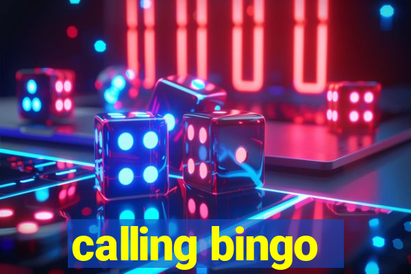 calling bingo