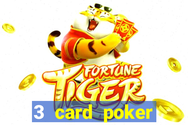 3 card poker casino game