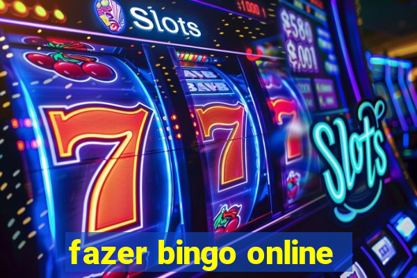 fazer bingo online