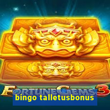 bingo talletusbonus