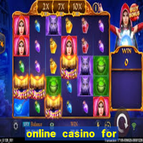 online casino for real cash