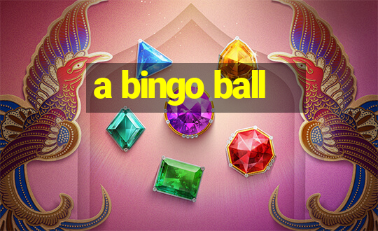 a bingo ball