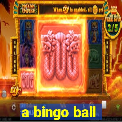 a bingo ball