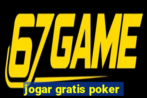 jogar gratis poker